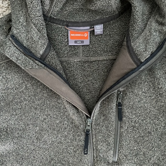 Merrell Full Zip Hoodie, Men’s Medium - Picture 3 of 7
